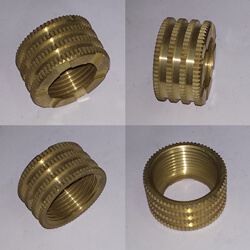 threaded brass insert